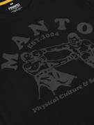 MANTO boxeo tshirt- black
